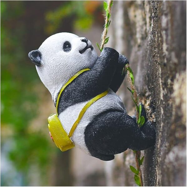 Climbing Panda for Garden Decor
