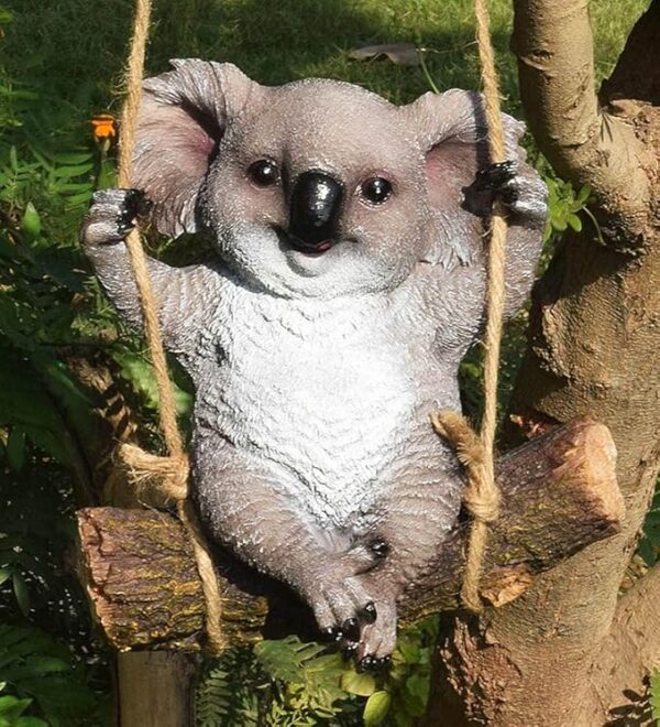 Hanging Koala for Garden Decor
