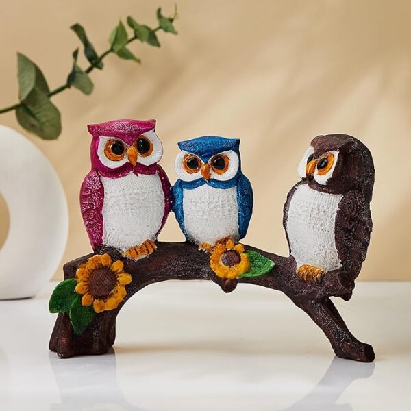 Owl Family for Home Decor
