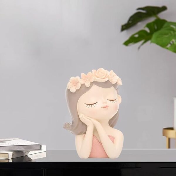 Resin Doll Pot for Scculents