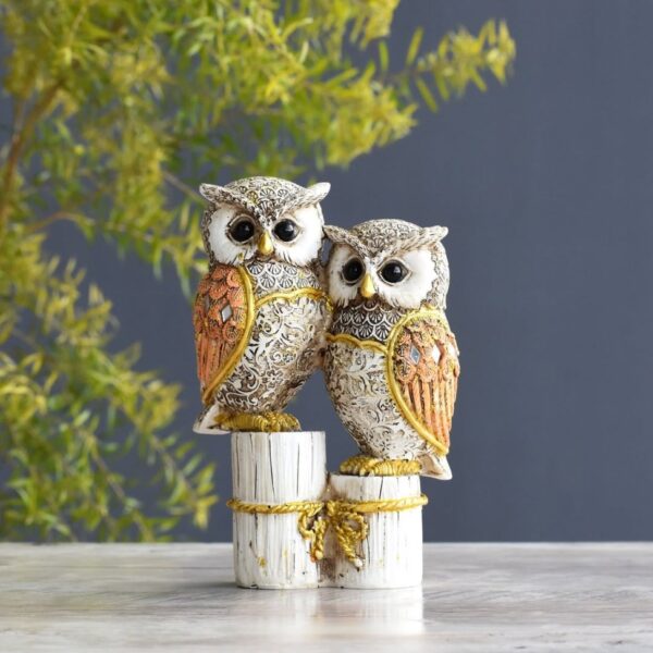 Owl Couple for Home Decor