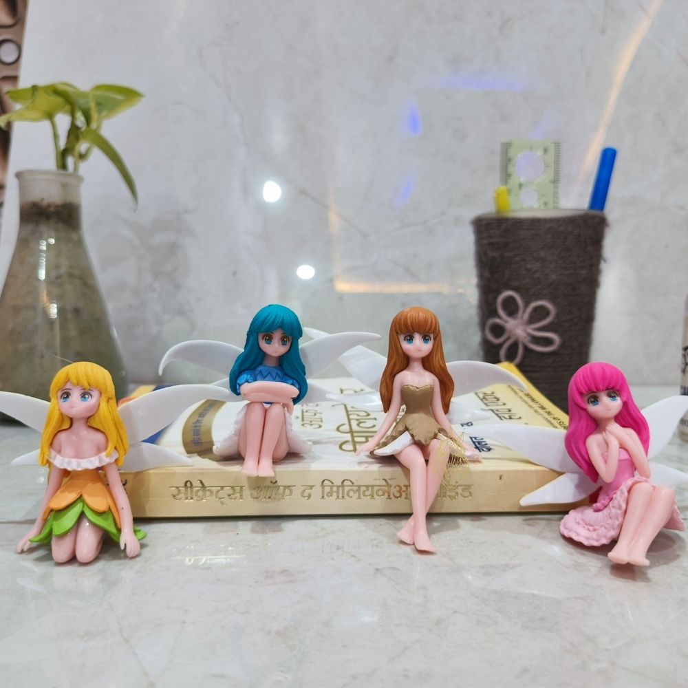 131 Miniature Fairy Girl Set for Home Garden Car Decor - Image 1