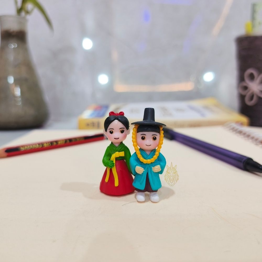 161 Miniature Couple for Home Decor - Image 1