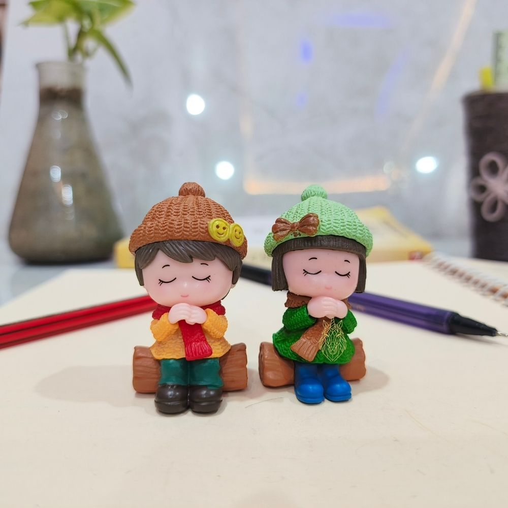 190 Miniature Couple for Home Decor - Image 1
