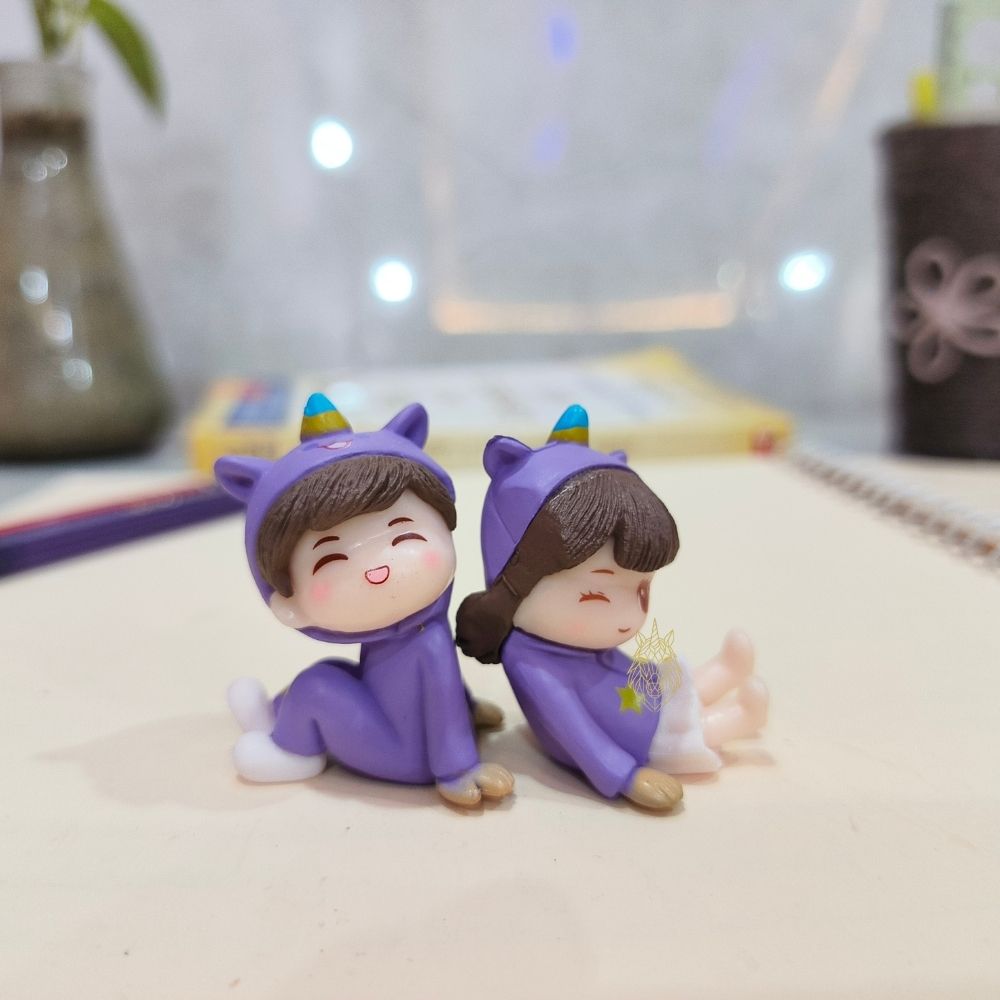 233 Miniature Couple for Home Decor - Image 1