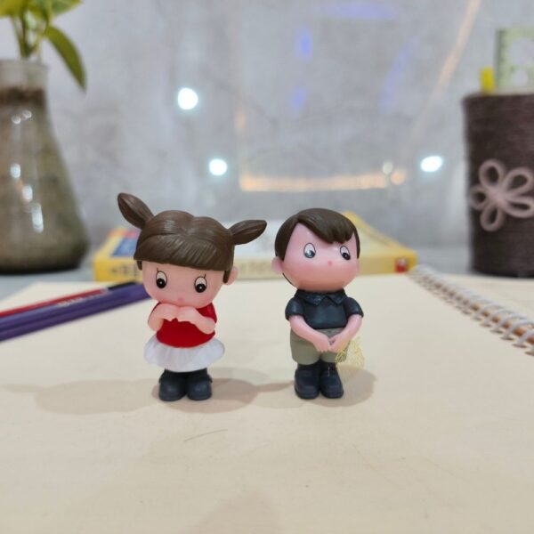 Miniature Couple for Home Decor