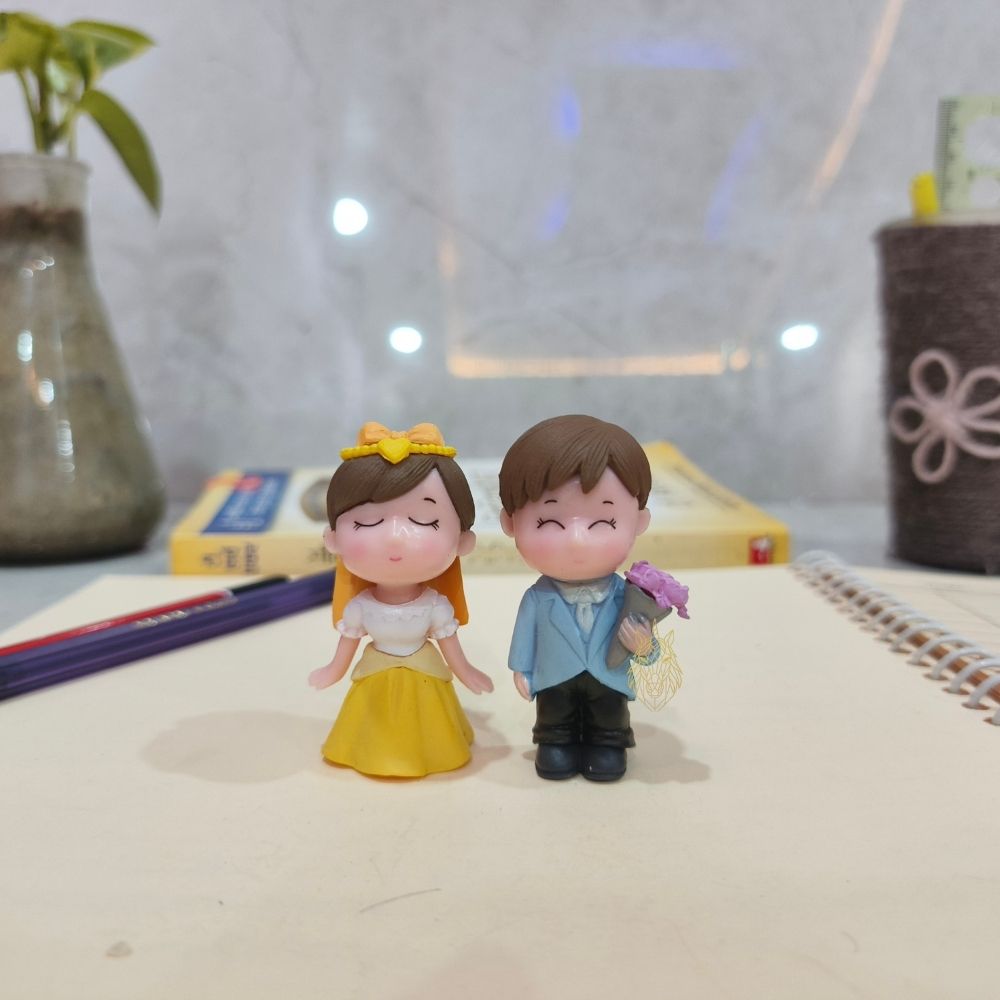 257 Miniature Couple for Home Decor - Image 1