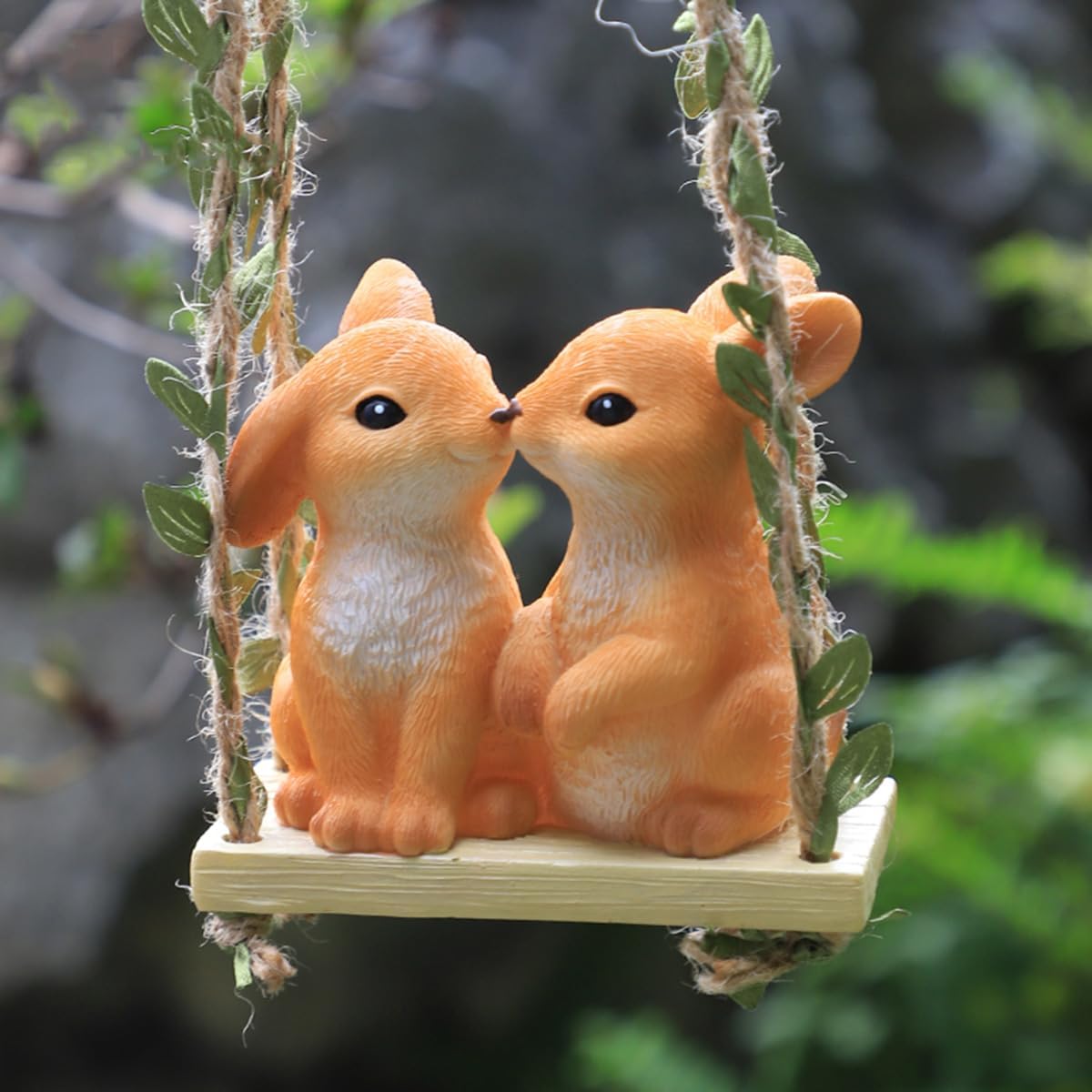 1 Hanging Bunny Couple - Image 1