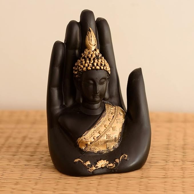 1 Palm Buddha Showpiece - Image 1